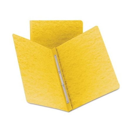 Smead Smead, SIDE OPENING PRESS GUARD REPORT COVER, PRONG FASTENER, LETTER, YELLOW 81852